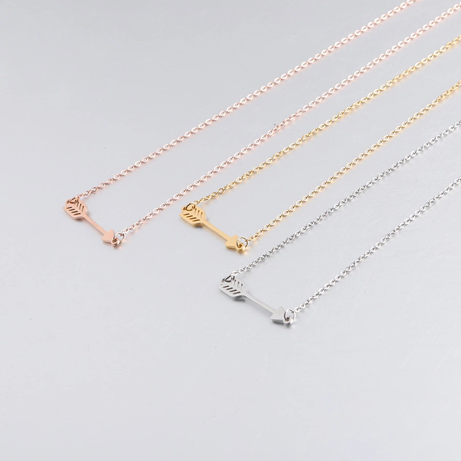 Women's Stainless Steel One Arrow Necklace