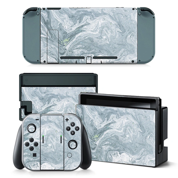 Game Console Sticker Film Machine Sticker Accessories Marble Pattern