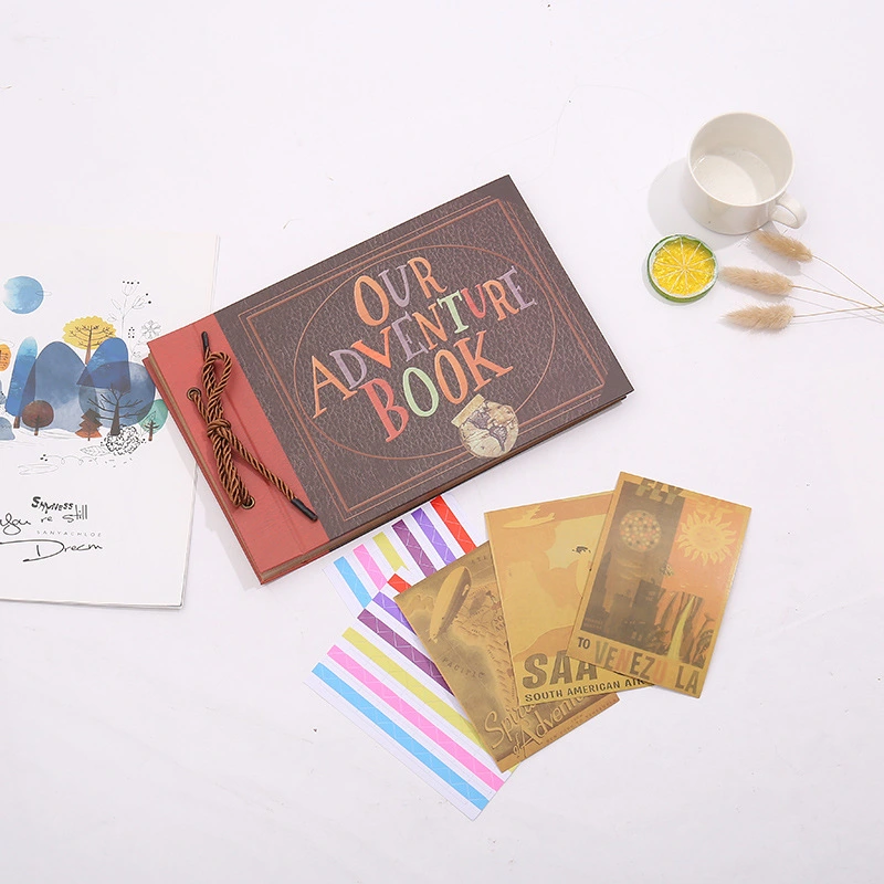 Vintage Kraft Paper Hand Paste Album Set