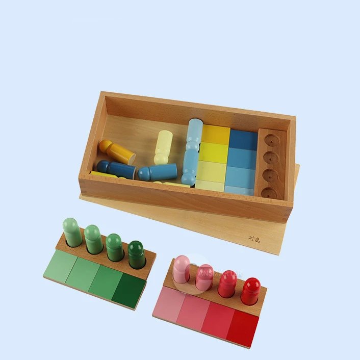 Montessori Teaching Aids Sensory Color Game