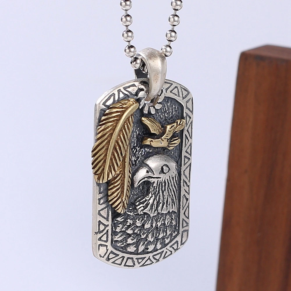 Vintage Hip Hop Men's Eagle Pendant