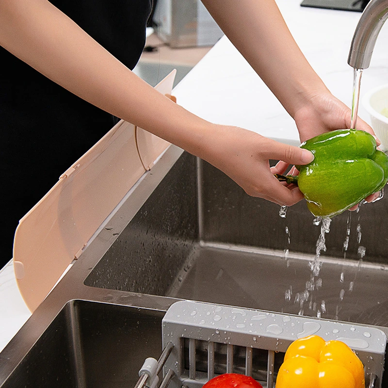 Sink Water Retaining Plate Household Sink Waterproof Board Kitchen Utensils