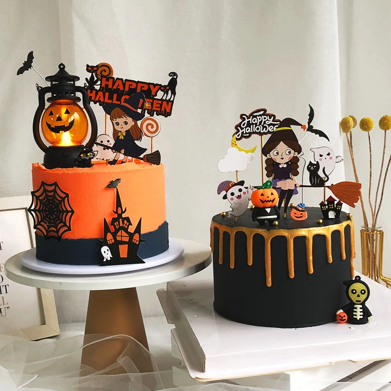 Halloween Creative Cake Decorating Card