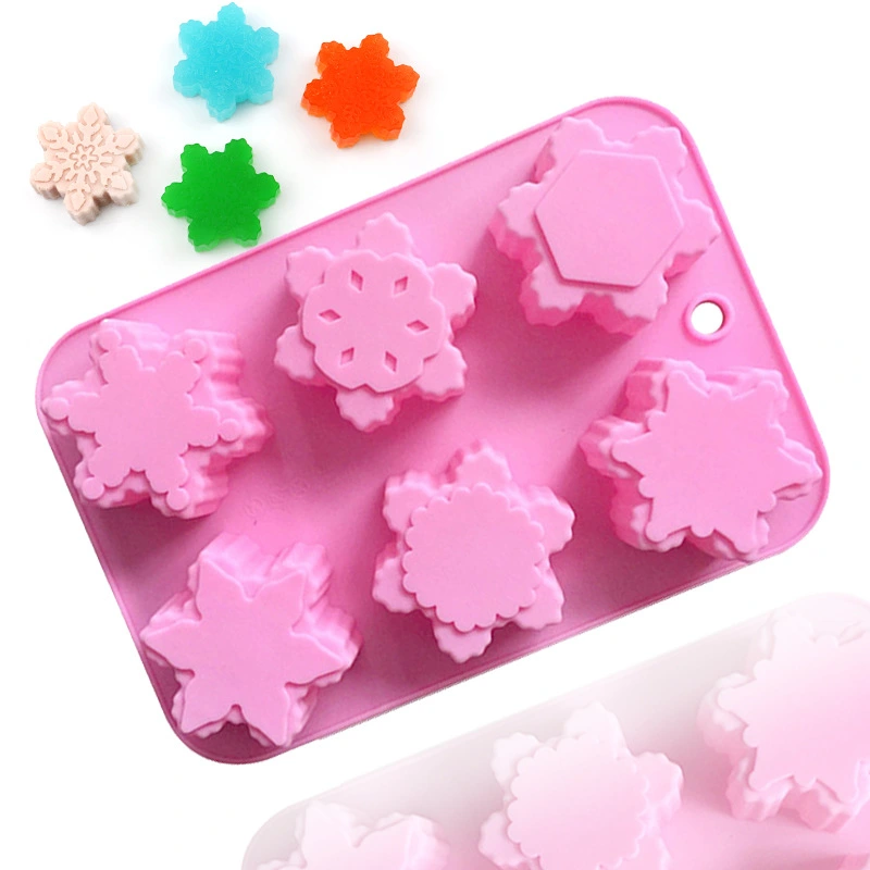 Home Fashion Solid Color Silicone Cake Mold