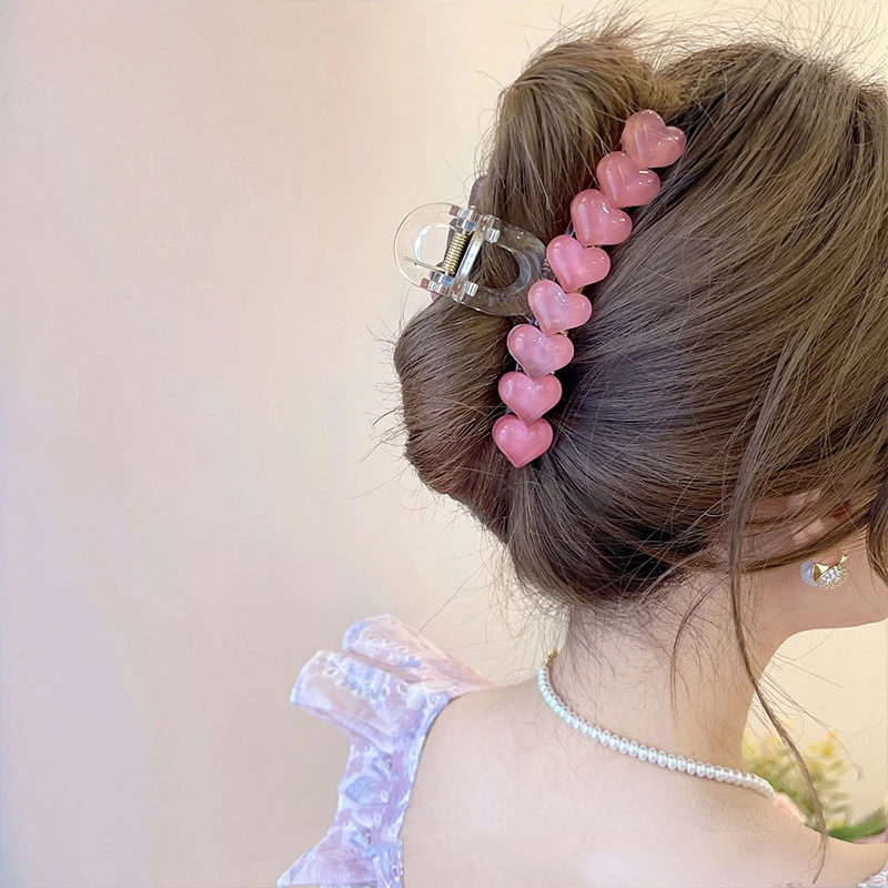 Small Sparkling Love Temperament Hair Accessories Hairpin