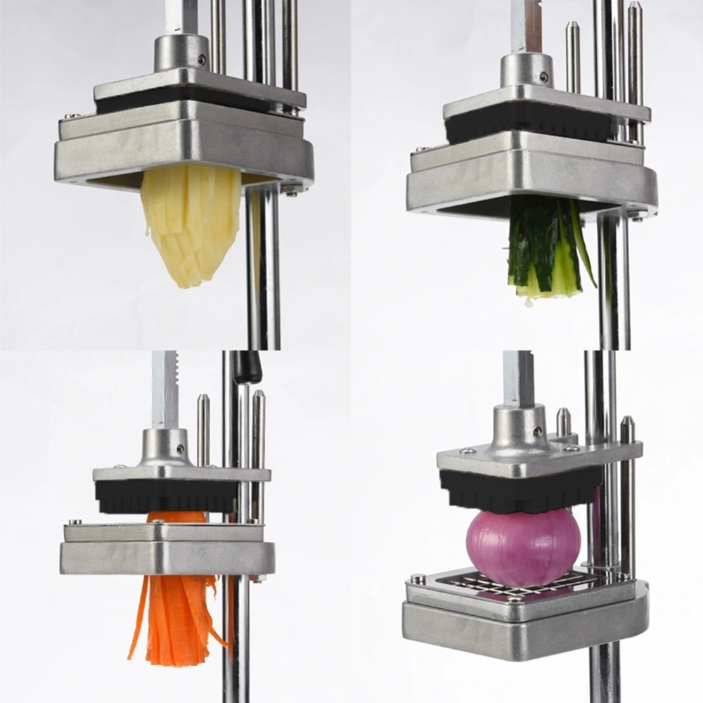 Vertical Stainless Steel French Fries Machine Kitchen