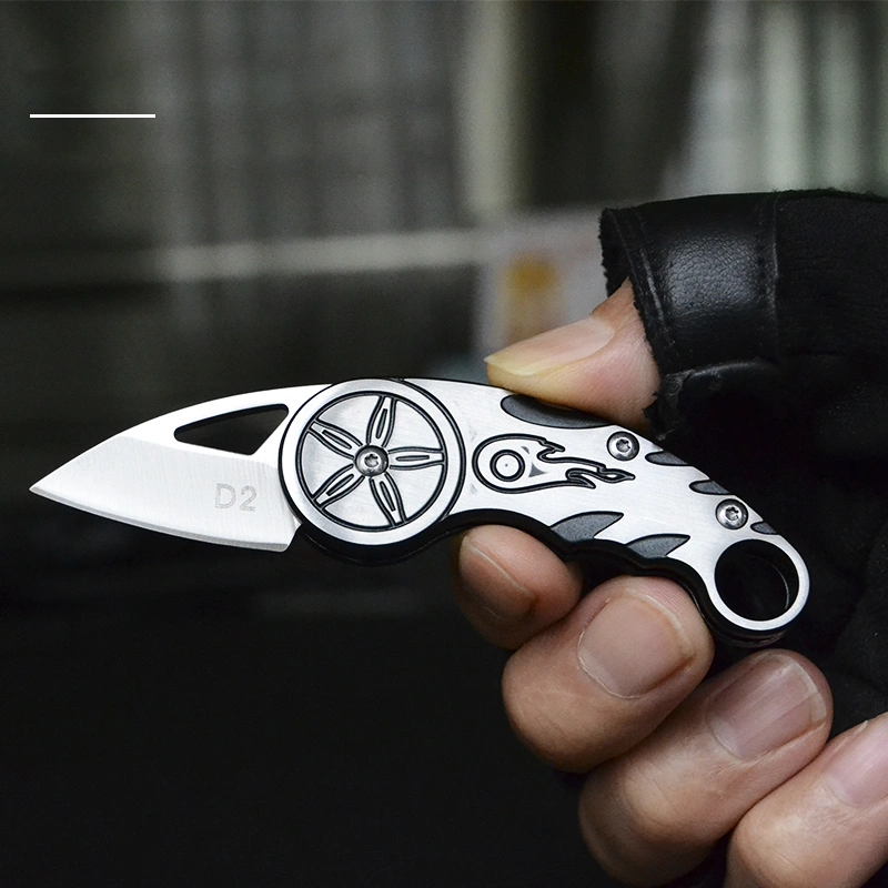 Mini Outdoor Portable Knife Keychain Pendant