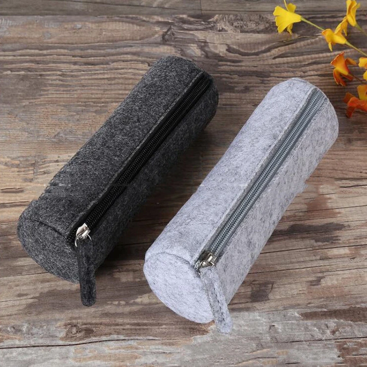 College Student's Portable Felt Pencil Case