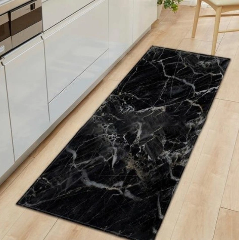 Square Rectangular Modern Minimalist Kitchen Floor Mat