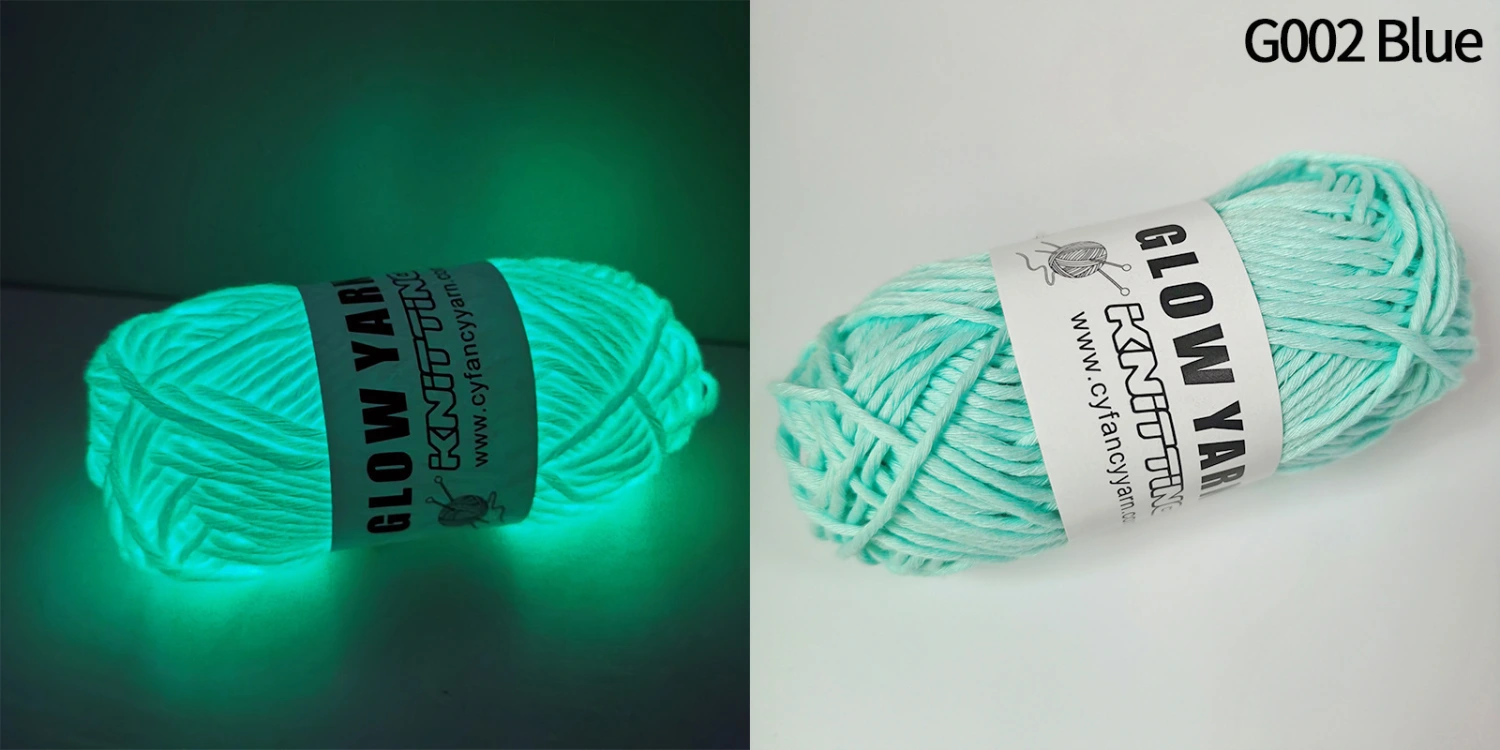 DIY Braided Hand Braided Luminous Yarn Glow