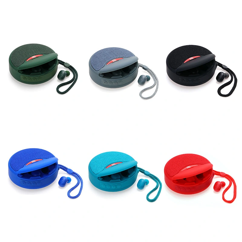 TG808 Wireless Bluetooth Speaker Outdoor Portable Mobile Power Pack TWS Binaural Stereo Gift Sports Headset