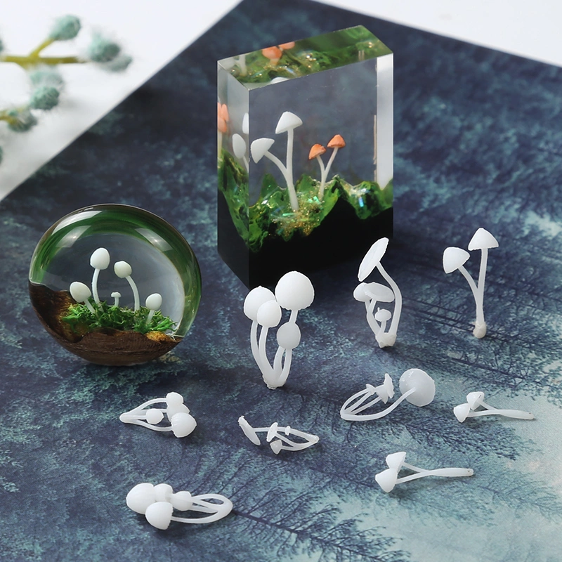 3D Stereoscopic Mini Mushroom Model