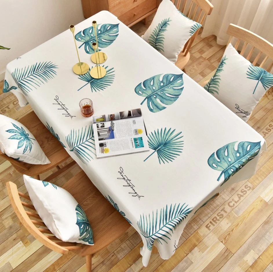 Monstera Nordic Modern Table Cloth Tablecloth