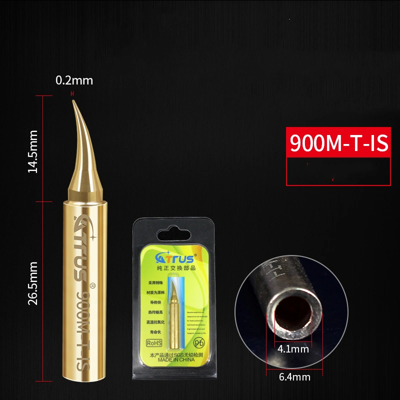 Black King Kong Internally Heated Electric Soldering Iron Tip