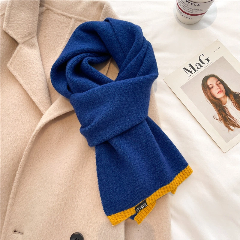 Men's And Women's Fashion All-match Wool Warm Scarf
