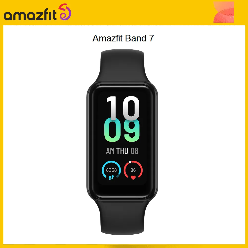 2022 Global Version Amazfit Band 7 Smart Watch HD AMOLED Display 120 Sports Relogio Masculino Smartwatch Relogio Feminino