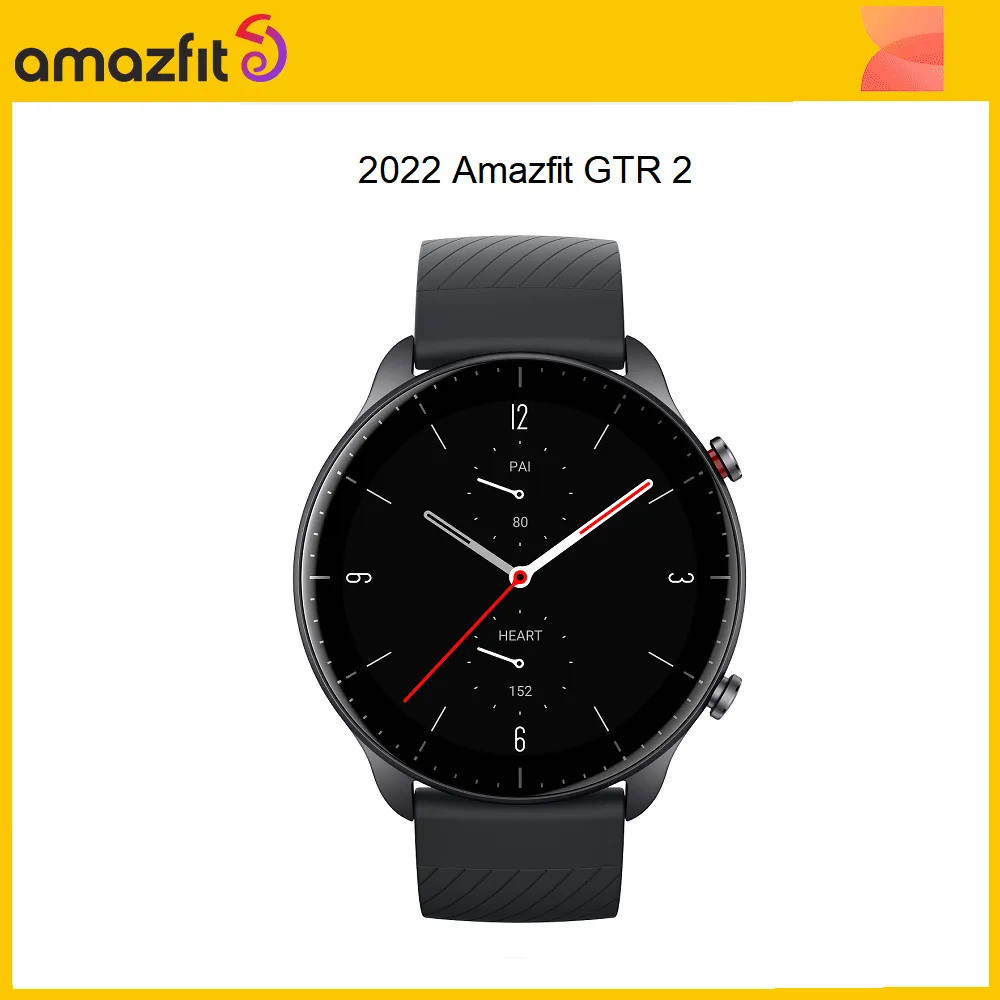 2022 New Version GTR 2 Fitness Smartwatch Call 14 Days Battery Life AMOLED Alexa Built-in Music 5ATM Sleep Monitoring