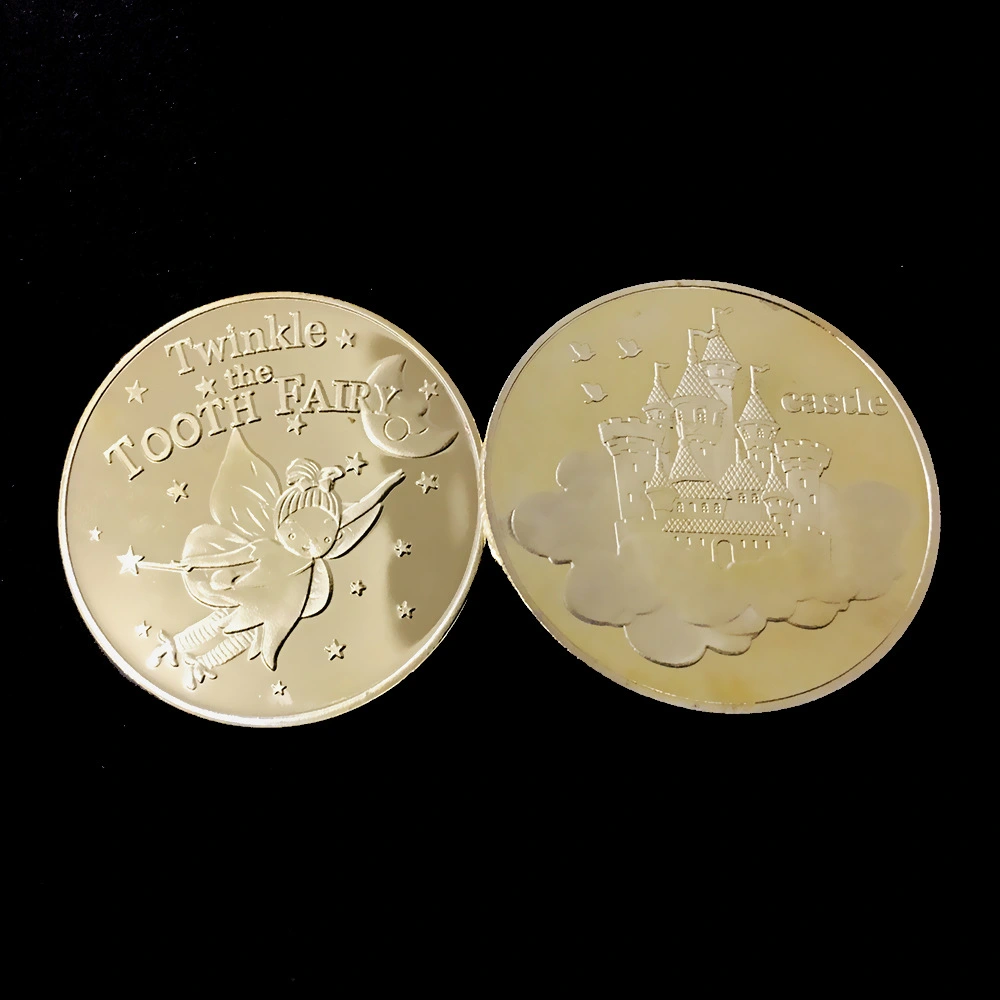 Stylish Personality Tooth Fairy Medallion Coin