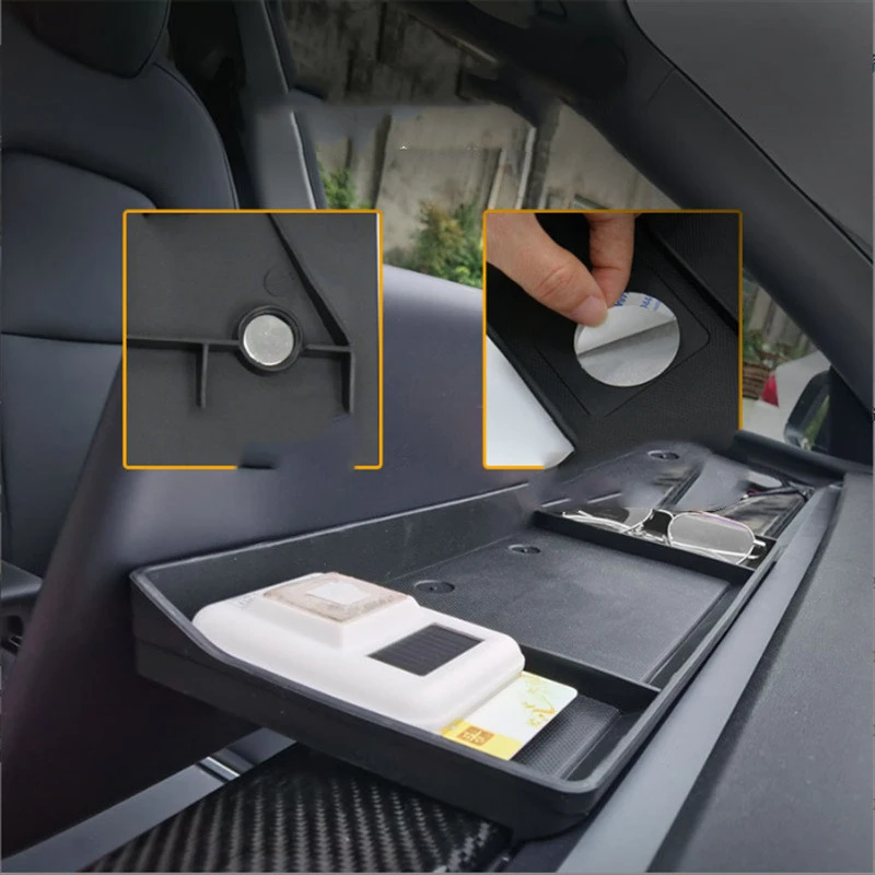 Dashboard ETC Soft Rubber Storage Box