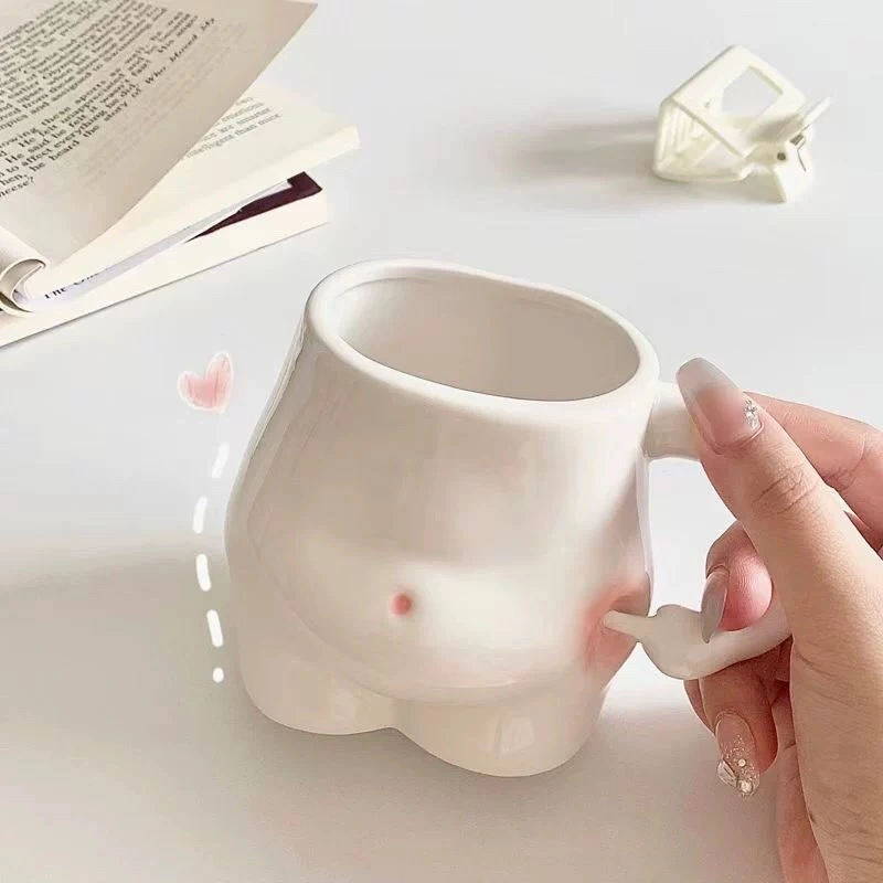 Poke Belly Cute Ceramic Mug