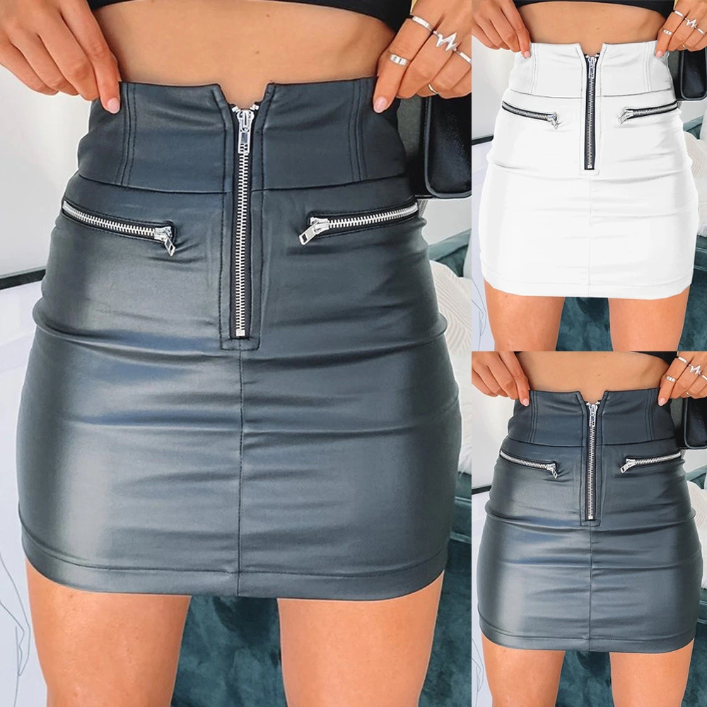 Zip stitching package hip skirt