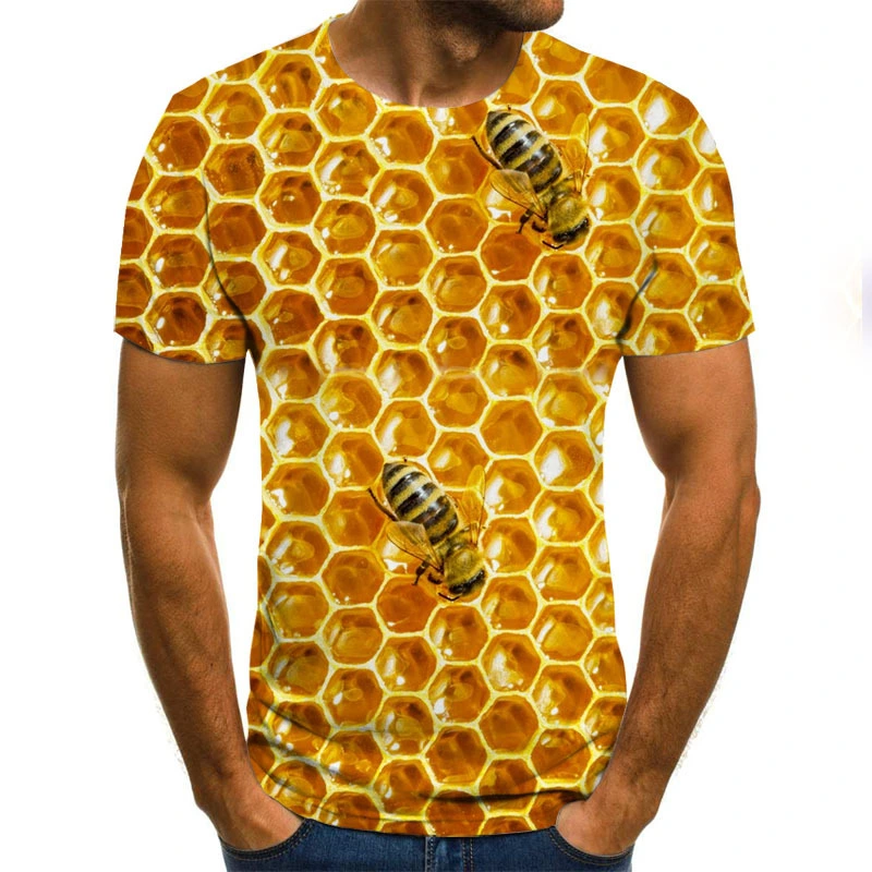 Honey Digital Printing 3D Short Sleeve