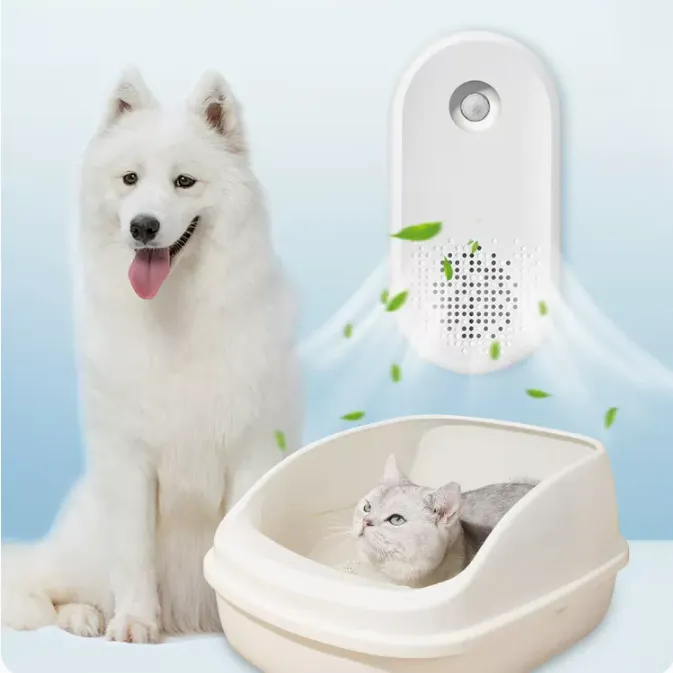 Fully Enclosed Cat Litter Basin Automatic Deodorant Deodorizer