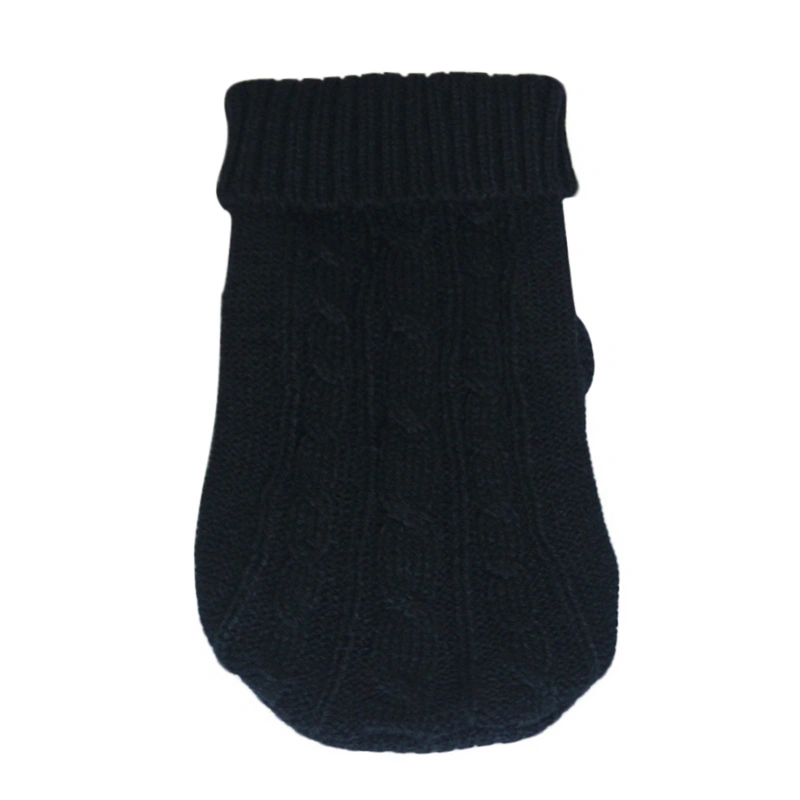 Pet sweater thick knit cat fashion warm clothing