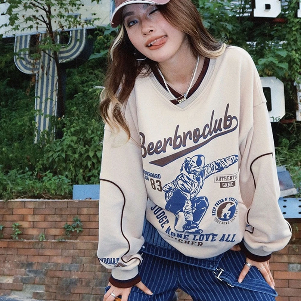 American Vintage Ski Printed SweaterSpring