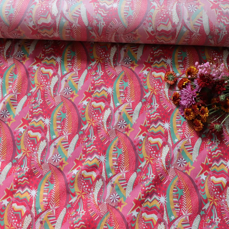 Cotton Fabric Digital Printed Clothes For Girls And Children