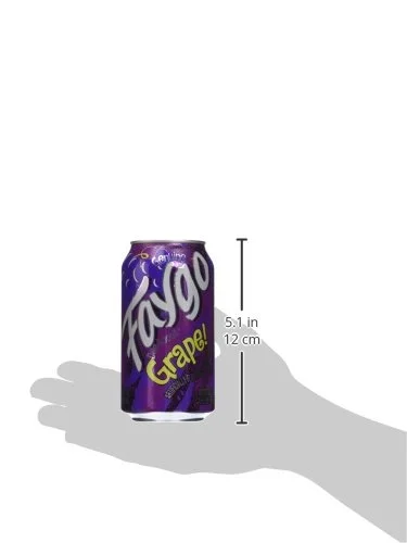 Faygo - Grape Soda - 12 Pack of 12-oz. Cans