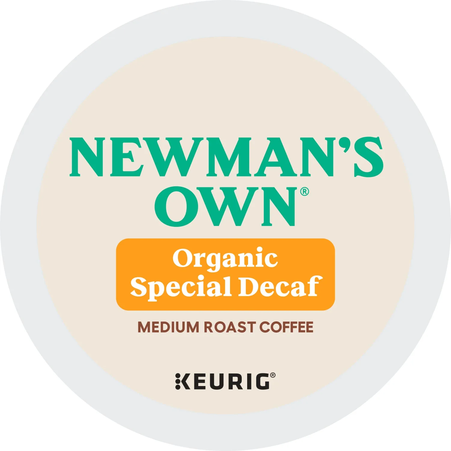 Newman's Own Organics Special Blend Decaf, Single-Serve Keurig K-Cup Pods, Medium Roast Coffee, 24 Count