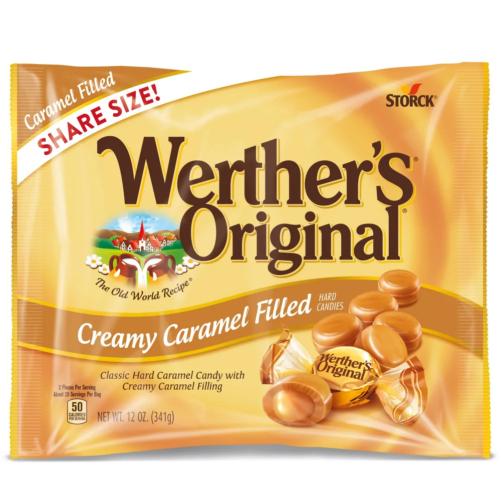 Werther's Original Creamy Caramel Filled Candy, 12 Oz Bag