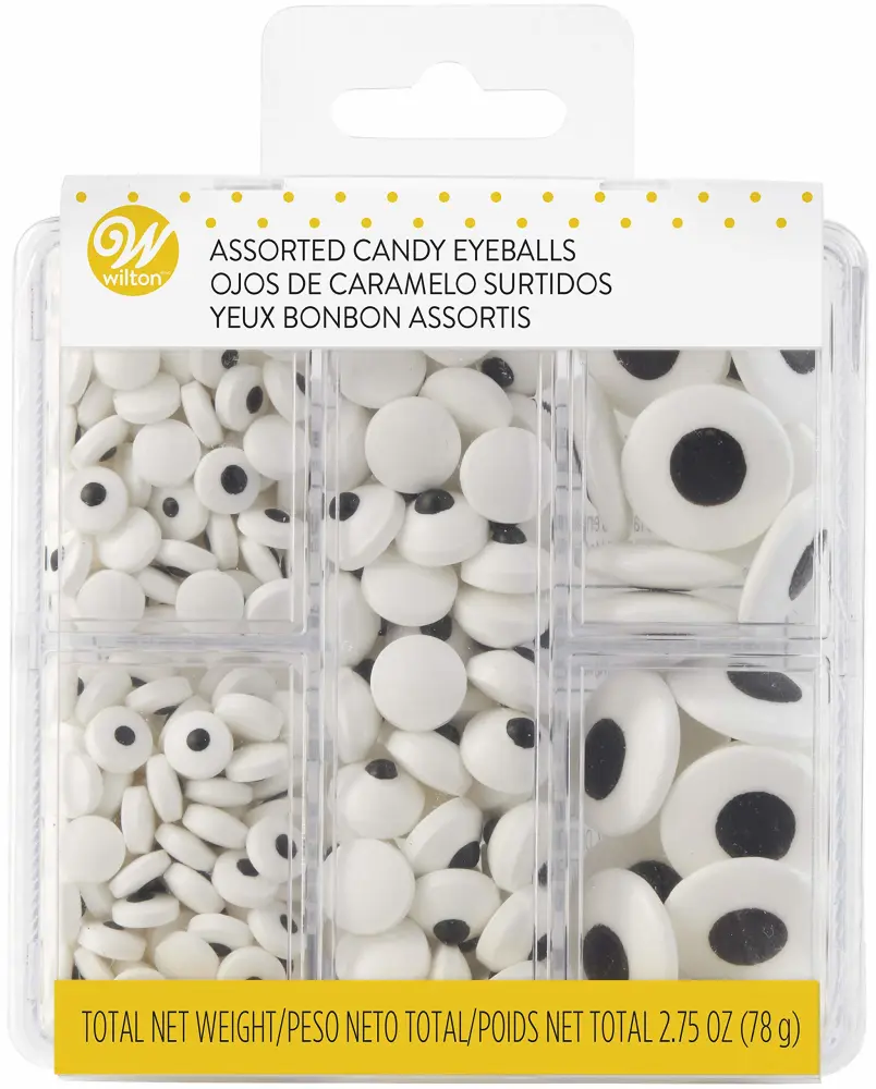 Candy Decorations 2.75oz-Assorted Candy Eyeballs Tackle Box3