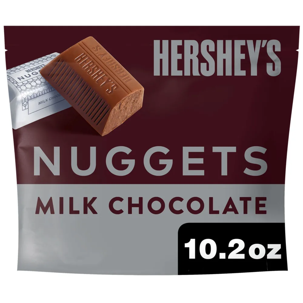 HERSHEY'S NUGGETS Milk Chocolate Candy Share Pack, 10.2 Oz