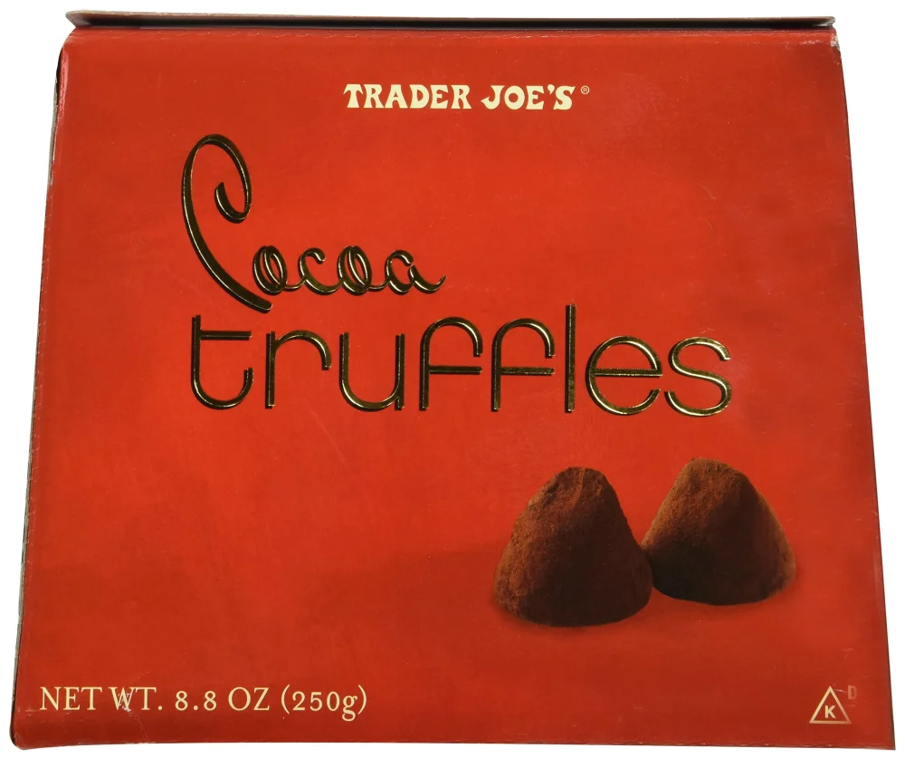 Trader Joes Cocoa Truffles....8.8 Oz. Box