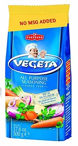 Vegeta, Gourmet Seasoning, No MSG, 17.5oz 500g bag (17.5 Ounce (3 pack))