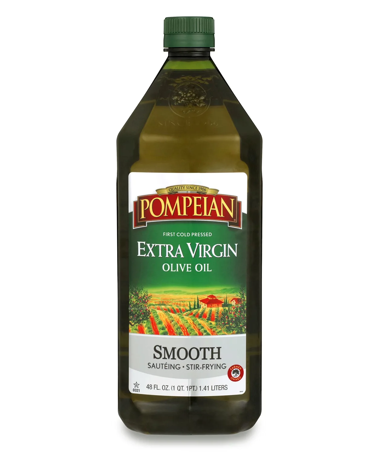 Pompeian, Smooth Extra Virgin Olive Oil, 48 Fl Oz