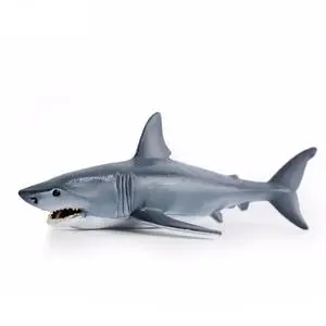 Marine Animal Model Solid Simulation Raw Shark Model Decoration Educational Toy