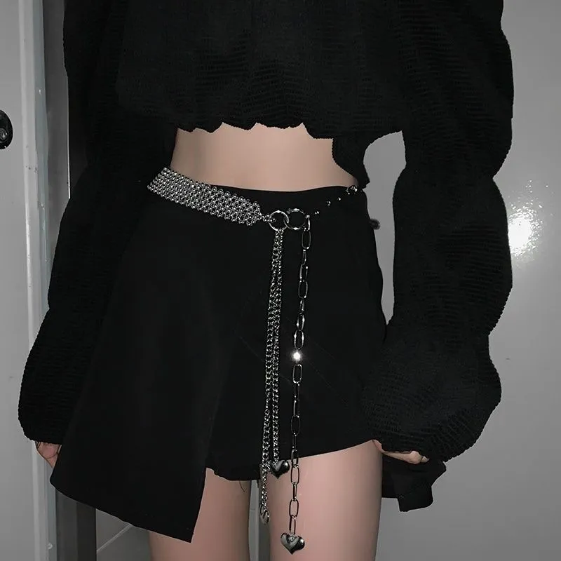 Metal Waist Chain Female Summer Fashion INS Wind New Decorative Collocation Dress Design Sense High Street Personality Belt