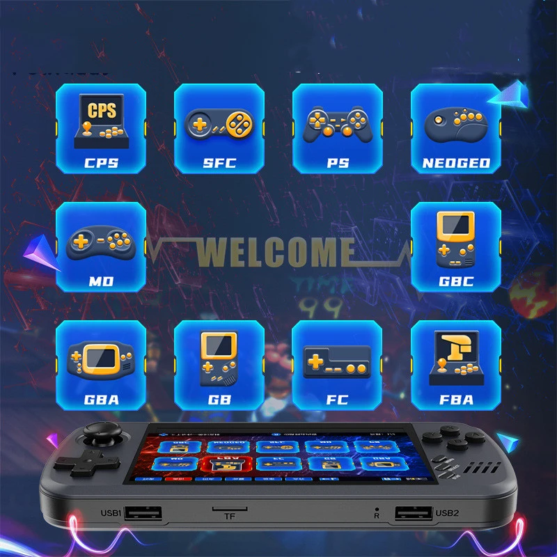 Fashionable And Simple Double Handheld IPS Screen