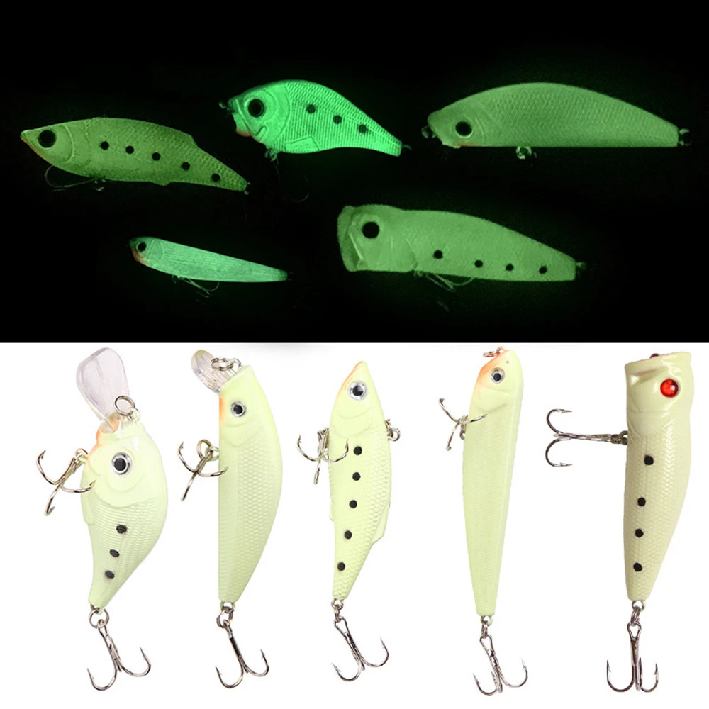 Luya Bait Full Body Glow Little Fatty Fishing Gear