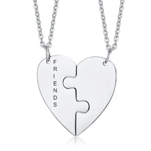 Forever Split Heart Necklace