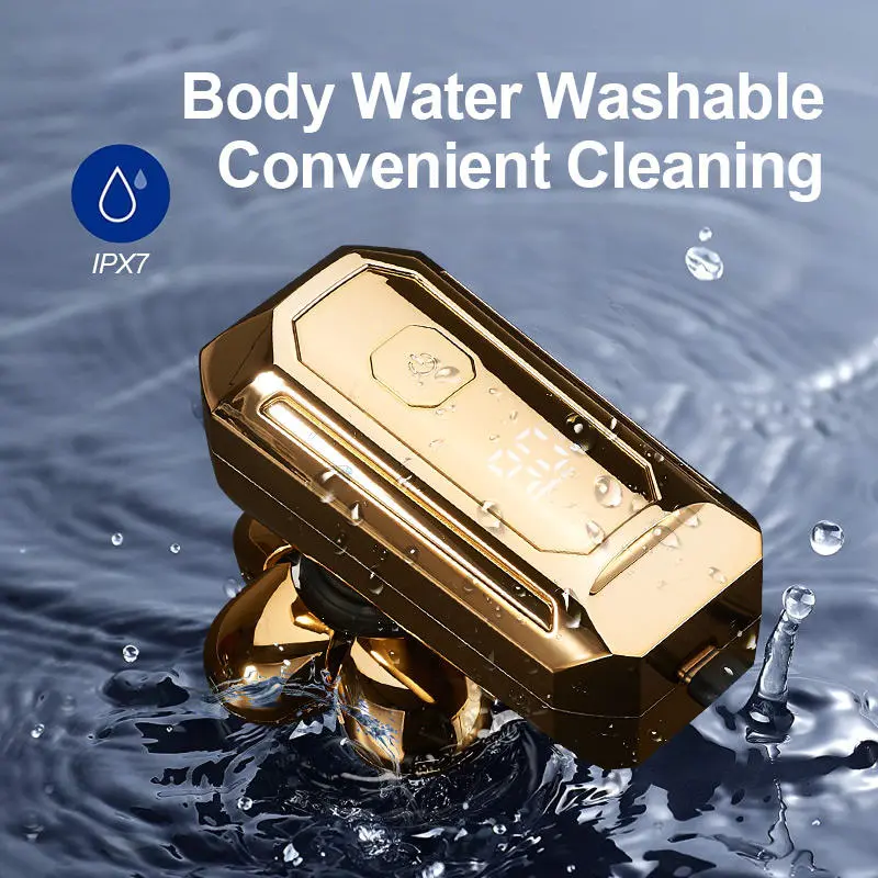 Golden Shaver Electric 6D LCD Digital Display Waterproof