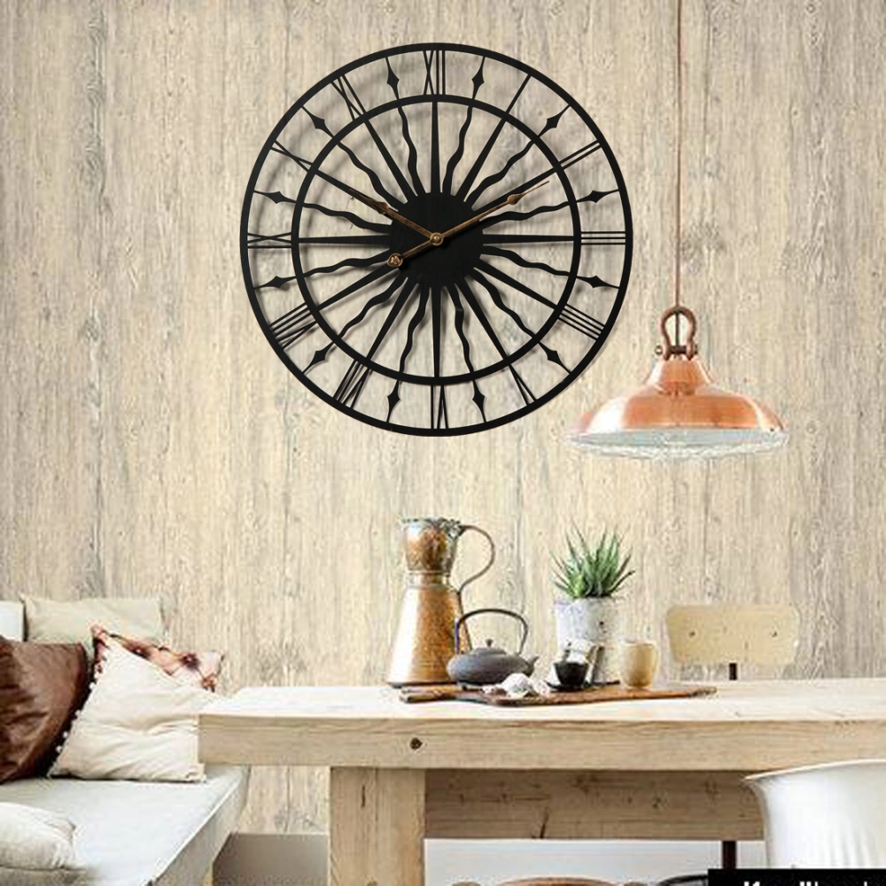 Creative Wall Clock Living Room Decoration FashionMute