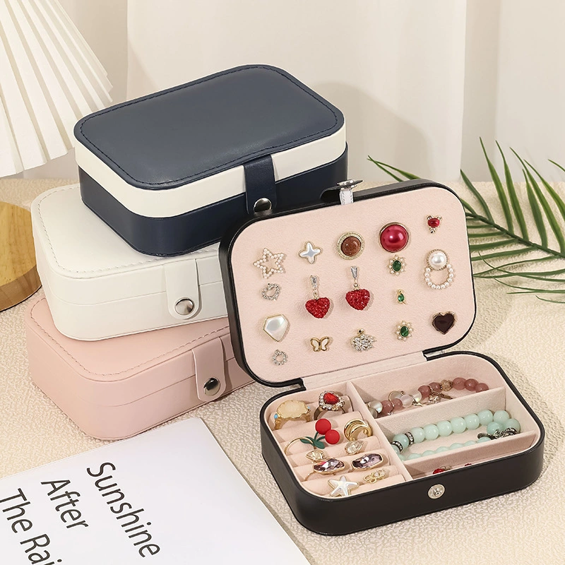 Simple Portable Travel Jewelry Storage Box