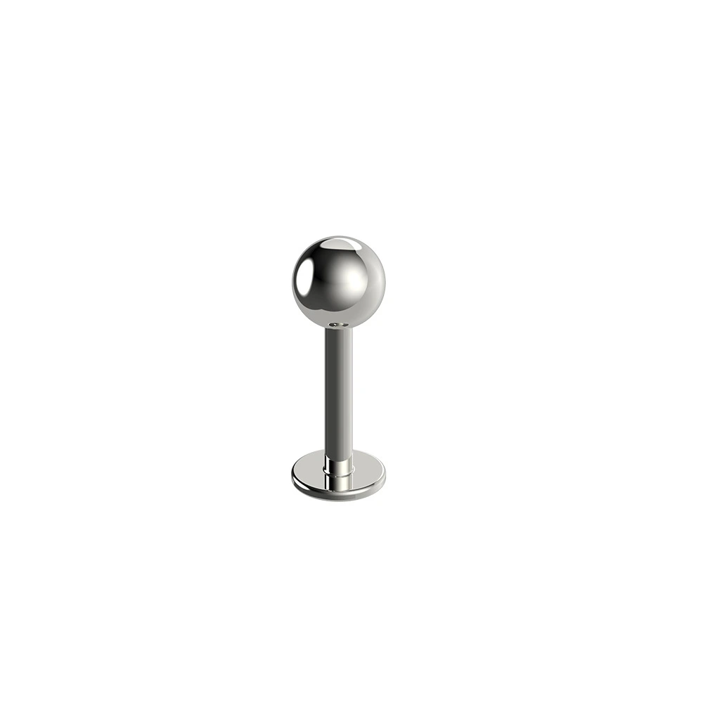 Men's And Women's Titanium Steel Flat Bottom Rod Lip Nails