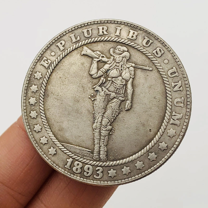 American Silver Dollar Beautiful Girl Commemorative Coin