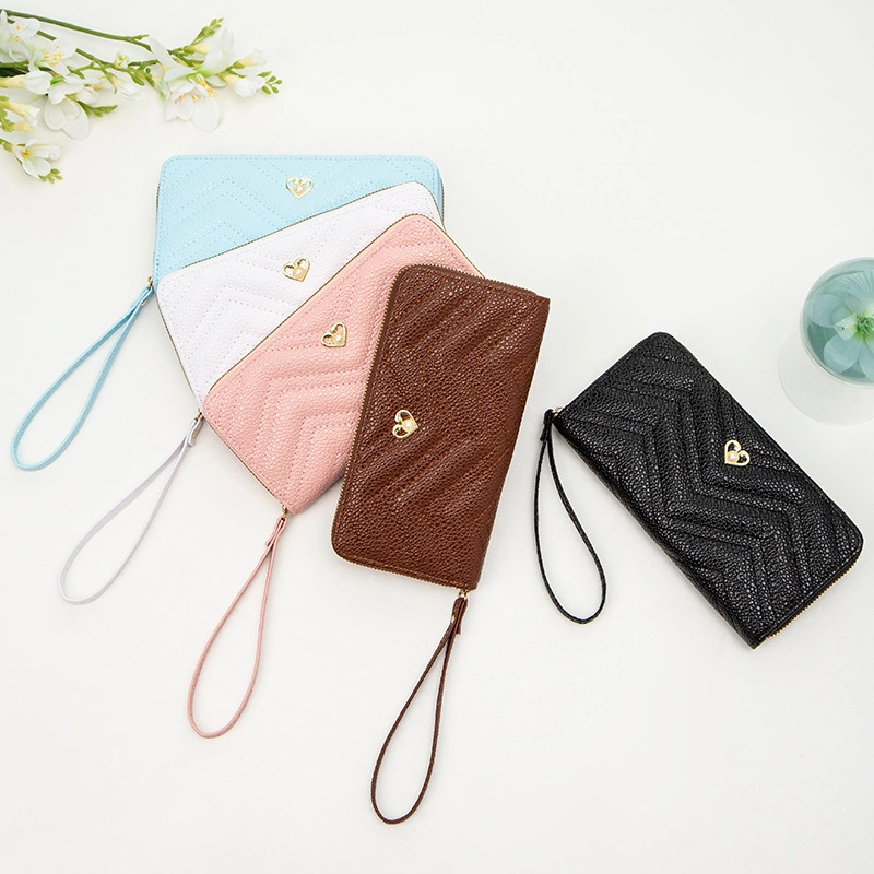 Fashion Clutch Bag Texture Embroidery Thread Love