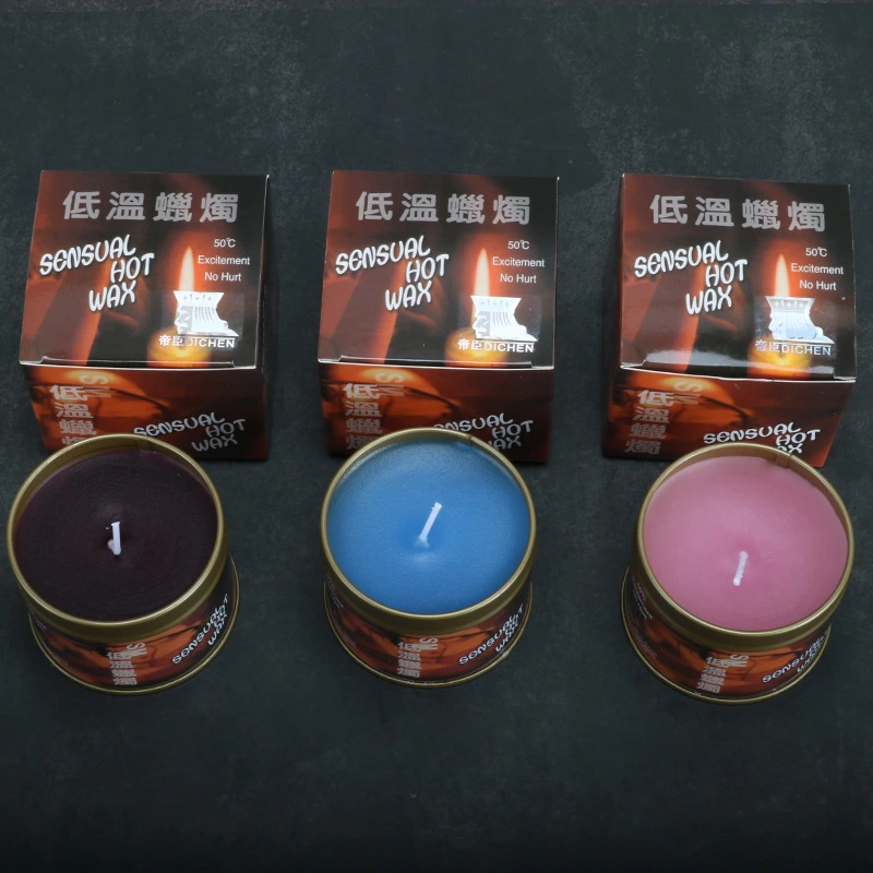 Tinplate Canned Low-temperature Candle Multi-color Optional